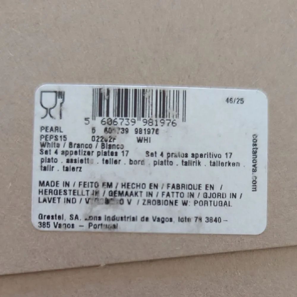 New In Box Pearl White Dinnerware - Picture 7 of 7